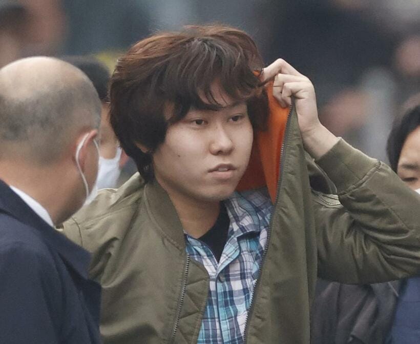 岡庭由征容疑者（昨年１１月）　（ｃ）朝日新聞社