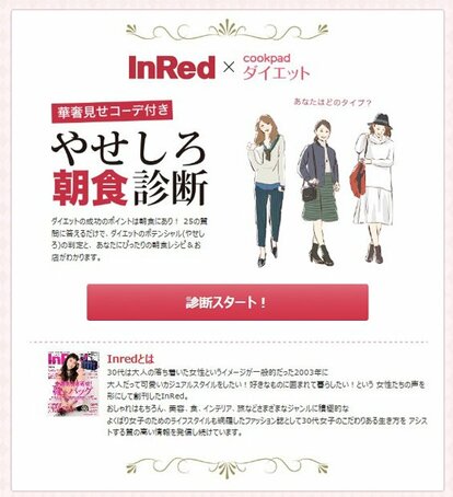写真・図版(1枚目)| 「着やせ」ファッションも教えてくれるダイエットサイト