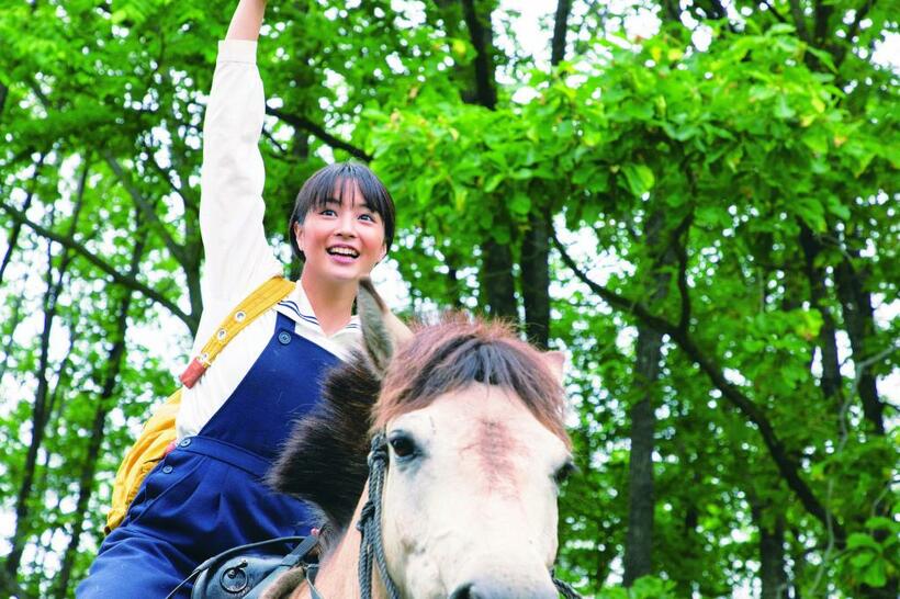 広瀬の“天才的な”乗馬にも注目（NHK提供）