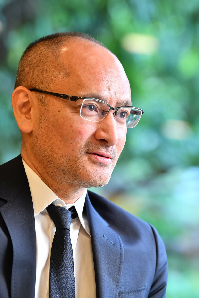 長編小説「国宝」を書きあげた吉田修一さん（photo 写真映像部・東川哲也）