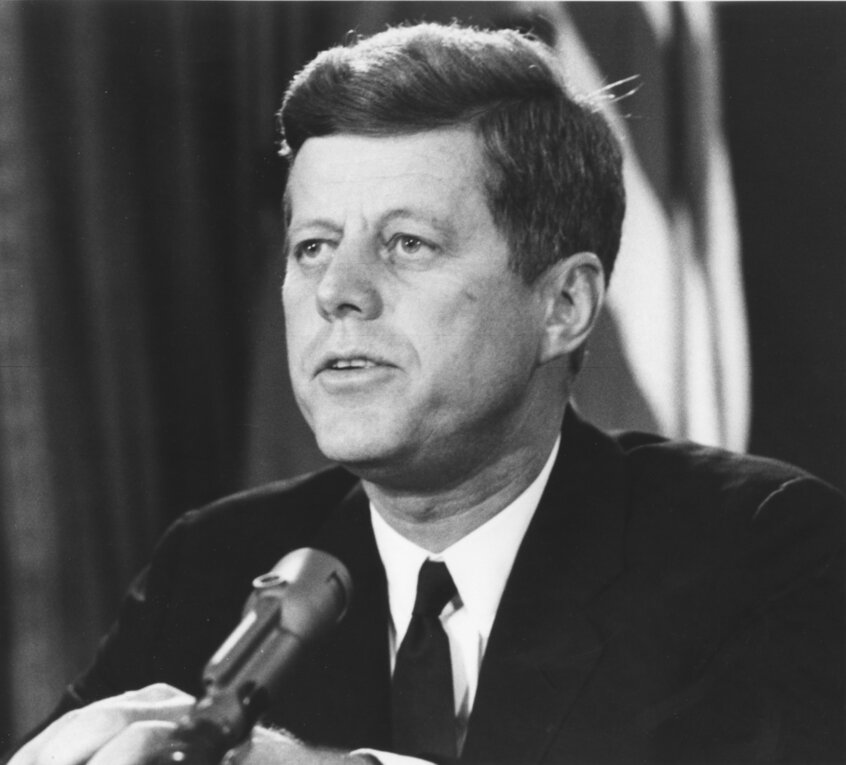 キューバ危機当時のケネディ大統領(UPI/アフロ)