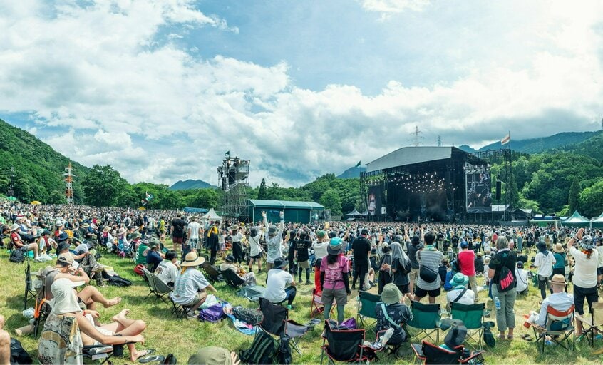 FUJI ROCK FESTIVAL'24の様子(撮影/宇宙大使☆スター)