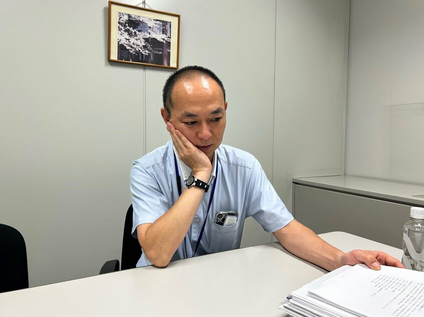複雑な思いを胸に、言葉を探しながら取材に応じた大森弁護士(撮影/大谷百合絵)