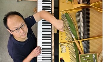 20年以上にわたり世界最高峰のピアノ・ベヒシュタインを調律 「一つとして同じ物はない、やれることはすべてやりたい」