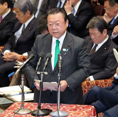 桜田義孝(五輪担当相)/1949年、千葉県生まれ。柏青年会議所理事長、柏市議、千葉県議を経て、96年の衆院選で初当選。2018年、東京五輪・パラリンピック担当相として初入閣=2月13日の衆院予算委員会で、競泳の池江璃花子選手が病気療養に入ることを受け「がっかりしている」などと発言したことを謝罪 (写真=岩下 毅 朝日新聞社)