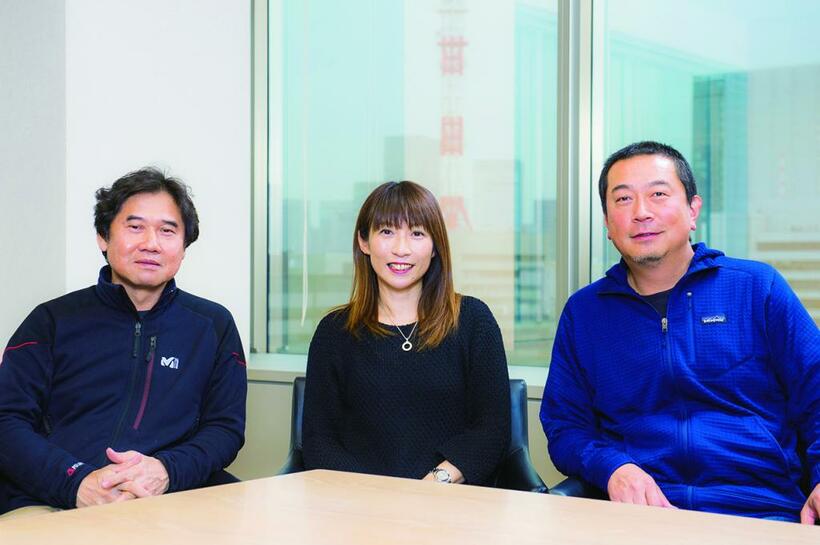 左から菊池哲男さん、米美知子さん、前川貴行さん（写真/高野楓菜）