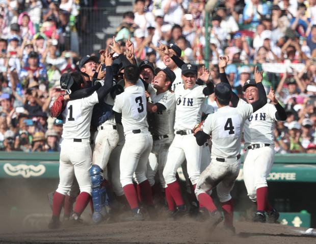 2018年の夏の甲子園を制した大阪桐蔭は地元・大阪の選手が5人プレー