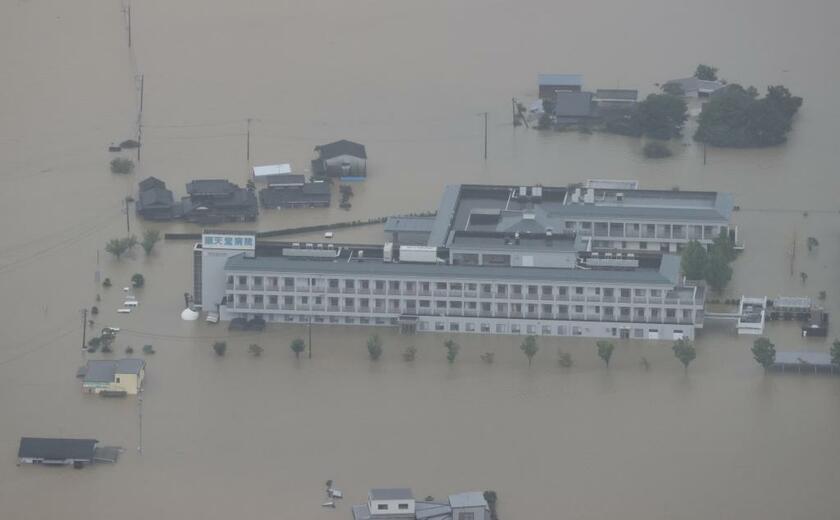 佐賀県大町町の順天堂病院は水につかって孤立した
