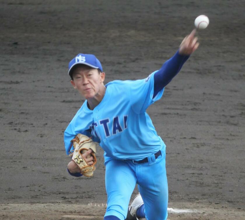 日本体育大・矢沢宏太（写真提供・プロアマ野球研究所 PABB）

