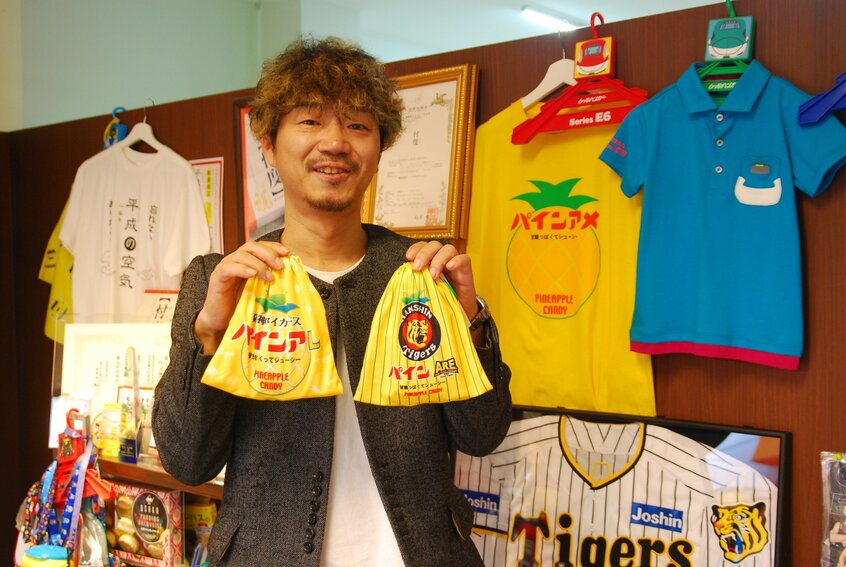 「企画とは大喜利だ」と語った、ヘソプロダクションの稲本さん(撮影・鮎川哲也)