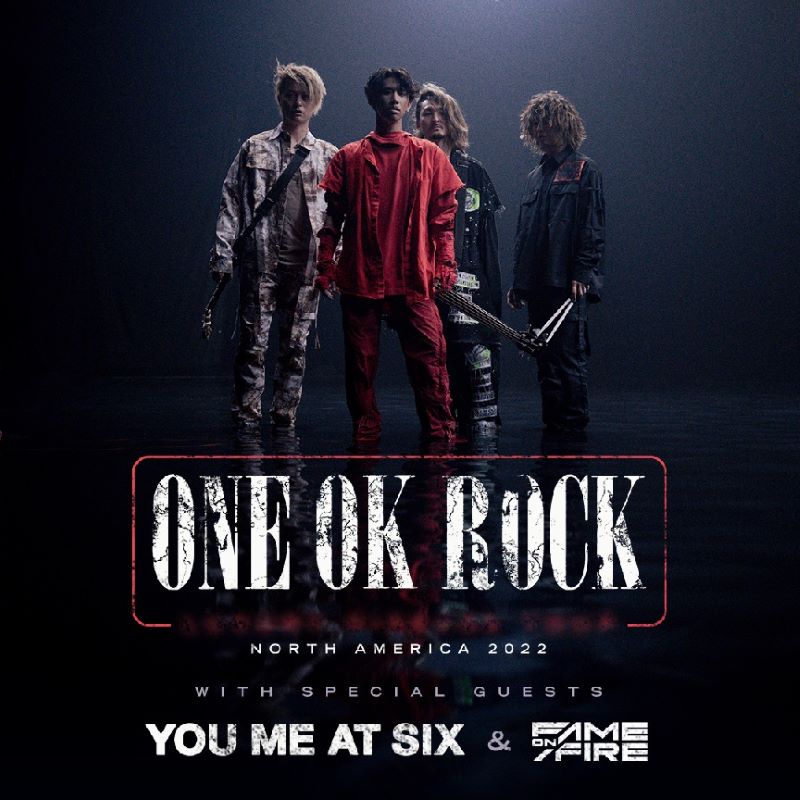 ONE OK ROCK、約3年ぶりの北米ツアー決定