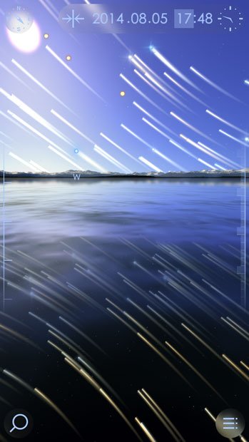 天体の動きと時間の経過をリンクさせたこんな画像も！