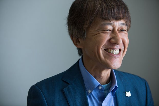 白倉伸一郎さん（５３）／１９６５年生まれ。東京大学文学部第三類卒業後東映に入社。プロデューサーとして「仮面ライダークウガ」の途中から参加し、以降、数多くの平成ライダー作品を生み出した（撮影／遠崎智宏）