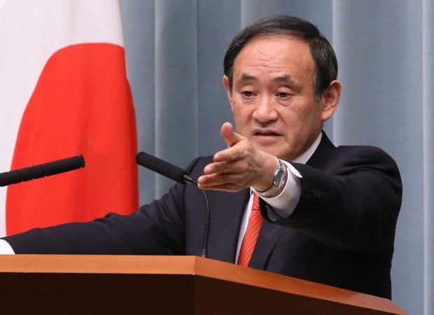 安倍晋三首相よりも農協改革に熱心と言われる菅義偉官房長官　（ｃ）朝日新聞社　＠＠写禁