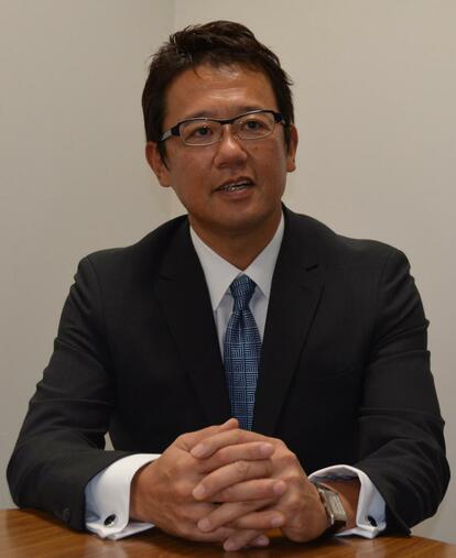 古田敦也氏(C)朝日新聞社