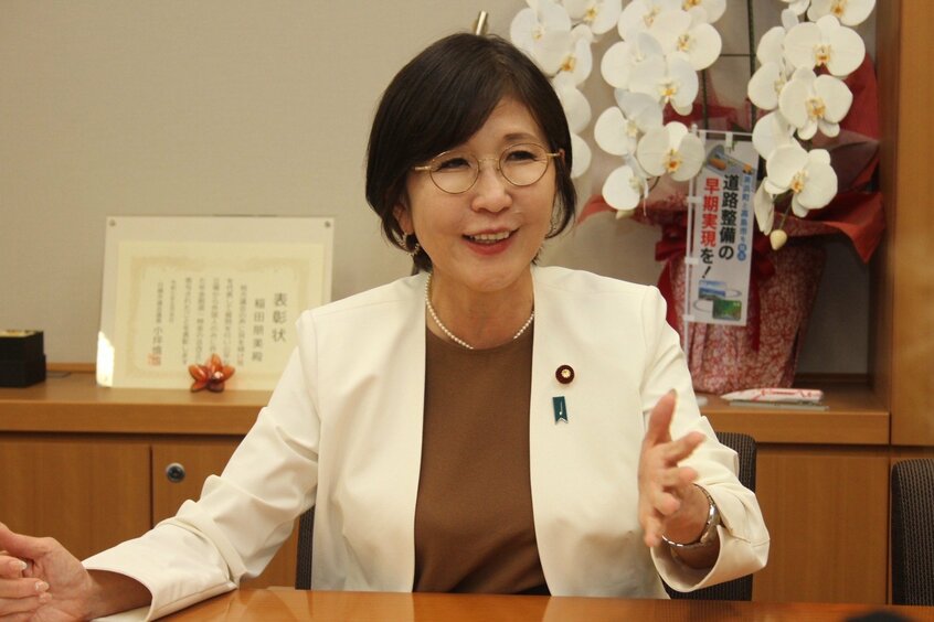 稲田朋美衆院議院(撮影/古寺雄大)