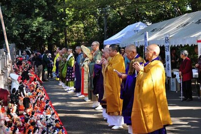 人形のまち岩槻 人形供養祭(さいたま市広報課提供)