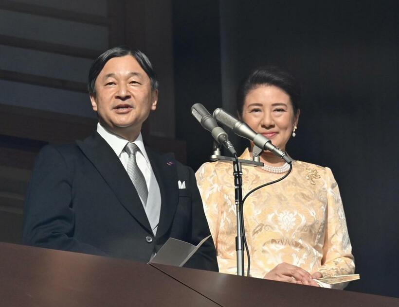 東京五輪の開会式への出席が検討されている天皇陛下（C)朝日新聞社