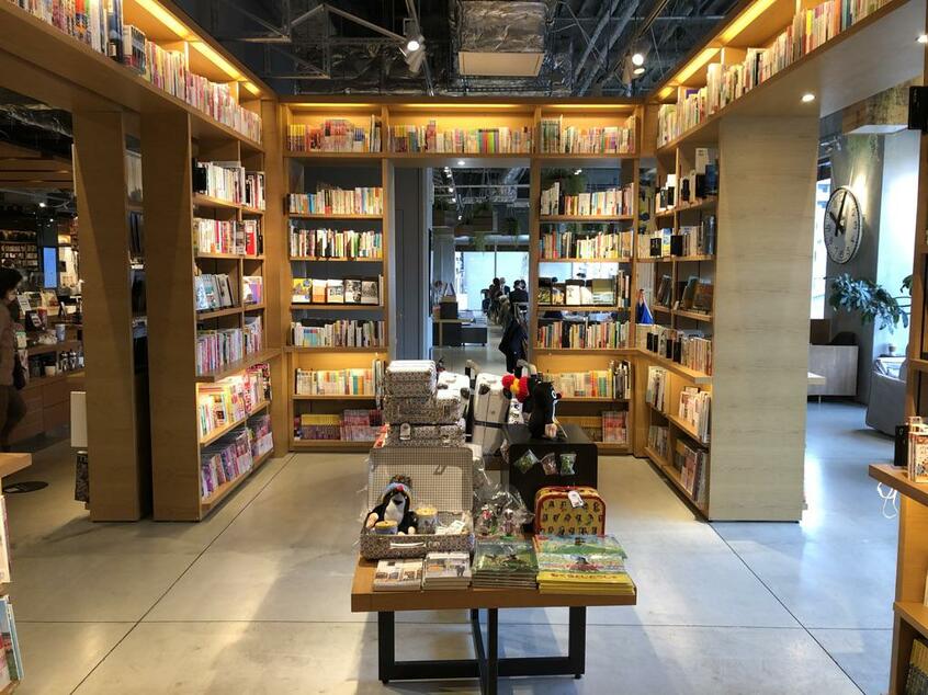 森さんが管理する旅行本コーナー(撮影/丸山ゴンザレス)
