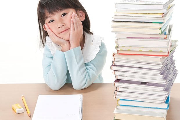 大量の宿題と課題で子どもがパニックにならないためにも、“見える化”することは重要だ（※イメージ写真）