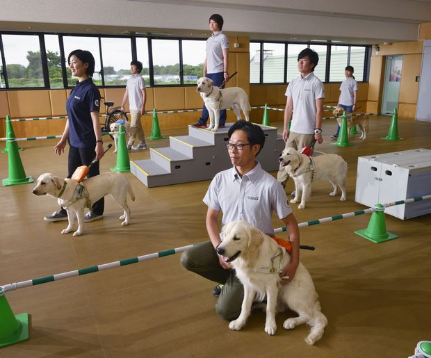 日本盲導犬協会「人と犬の幸せを橋渡し」日本盲導犬協会　神奈川訓練センター　訓練部マネージャー　田中真司（３５）撮影／門間新弥