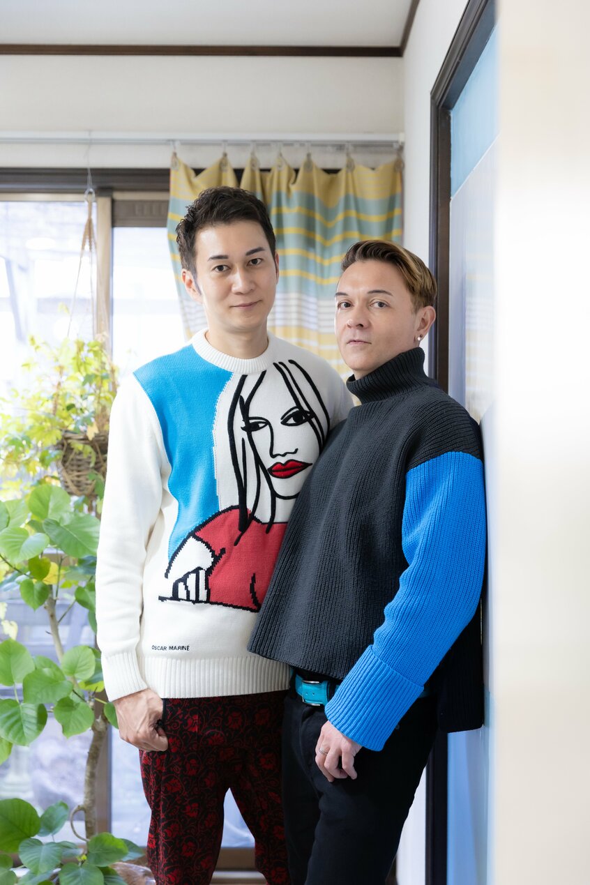 Juan Jose Padilla Sanchezさん(右)、谷口稔さん(写真/大野洋介)