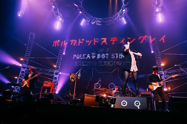 ポルカドットスティングレイ、日本武道館公演を初映像作品としてリリース決定＆「ラブコール」ライブ映像を初公開