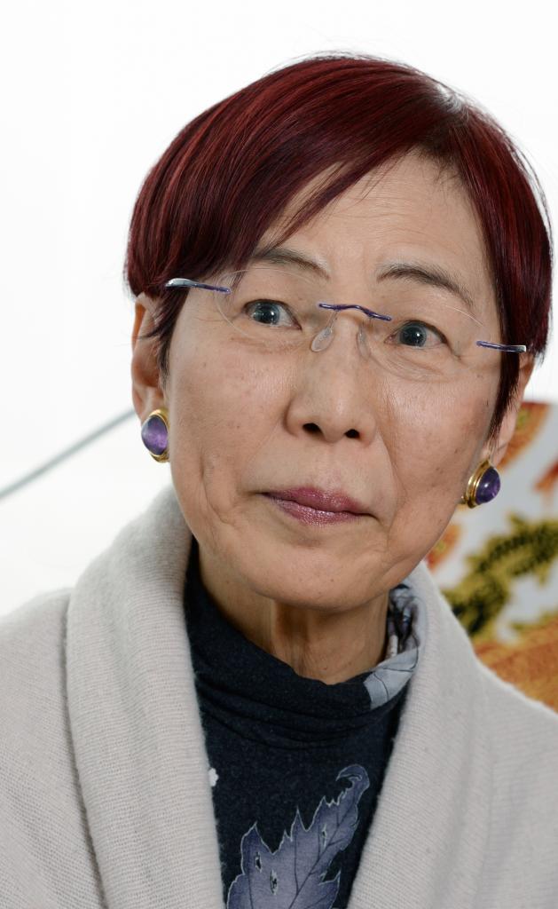 4月12日の東大入学式で上野千鶴子名誉教授が述べた祝辞が大きな反響を読んでいる (c)朝日新聞社