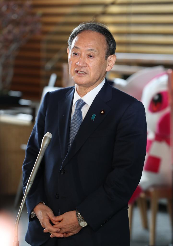 菅義偉首相　（ｃ）朝日新聞社