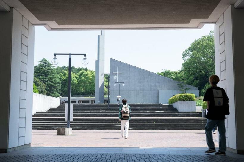 明治学院大学（写真／戸嶋日菜乃）