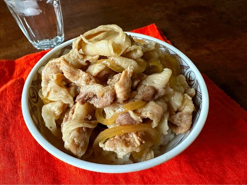 山本ゆりさん定番レシピの一つ　豚丼