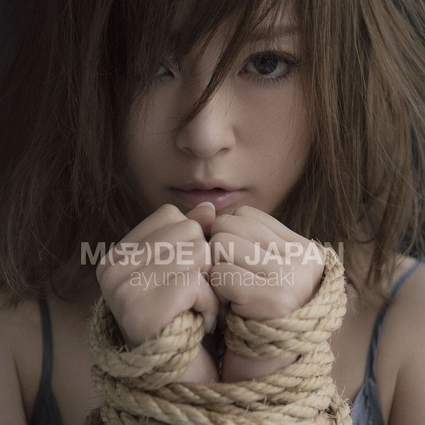 浜崎あゆみ Newアルバム『M（A）DE IN JAPAN』両手を縄で縛られたヘヴィーなジャケット公開