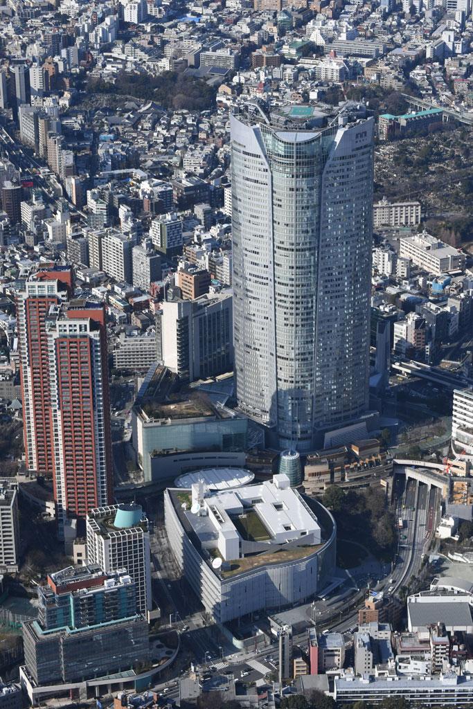 境界確定に4年を要したという六本木ヒルズ