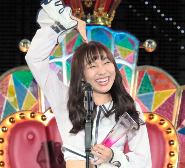 握手会での神対応が有名SKE48・須田亜香里　（ｃ）朝日新聞社