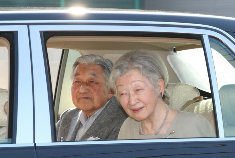 検査の結果、血液の一部が逆流する症状が認められたことがわかった上皇后・美智子さま（ｃ）朝日新聞社　