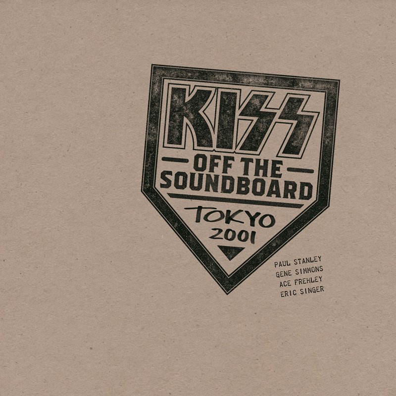KISS、公式ライヴブートレグ『オフ・ザ・サウンドボード: TOKYO 2001』日本盤詳細＆先着特典ポスターデザインを発表