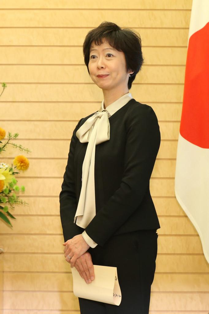 内閣広報官を辞任した山田真貴子氏(C)朝日新聞社