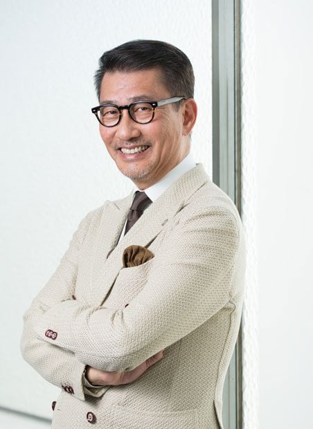 中井貴一１９６１年生まれ。東京都出身。８１年、映画「連合艦隊」で俳優デビュー。現在舞台「メルシー！おもてなし～志の輔らくごMIX～」に出演中（２６日まで。PARCO劇場）。10月に映画「グッドモーニングショー」が公開予定（撮影／写真部・岸本絢、ヘアメイク／藤井俊二）