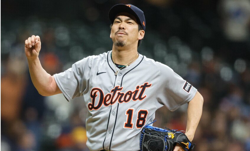 タイガース時代の前田健太（AP/アフロ）