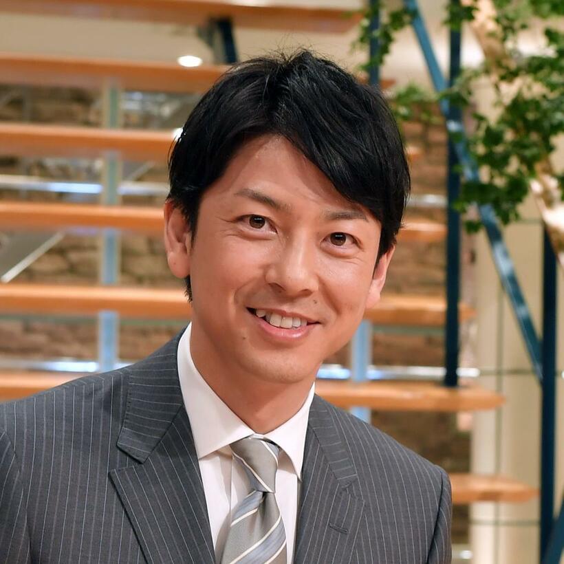 富川悠太アナ／（ｃ）朝日新聞社