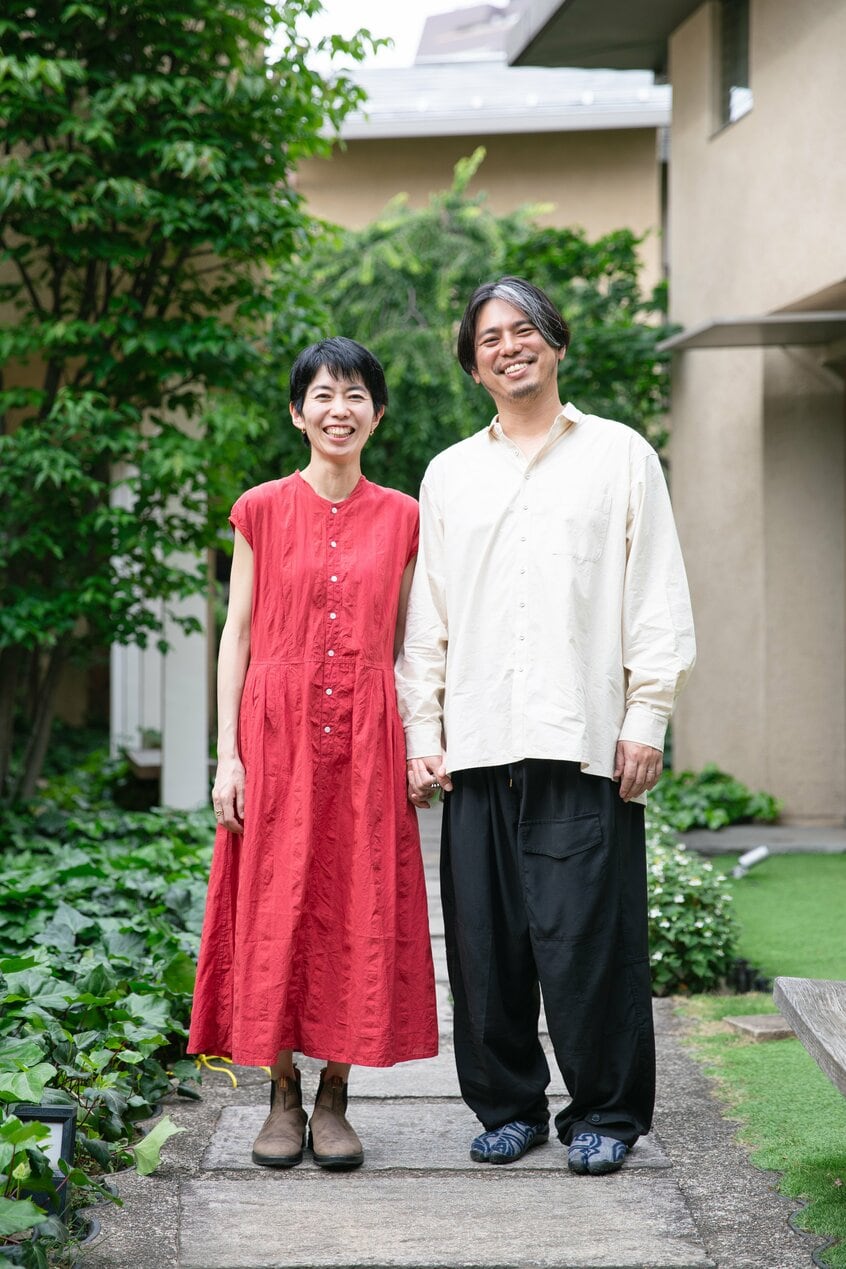 杉本匡章さん(右)と杉本桃子さん(撮影/写真映像部・山本二葉)