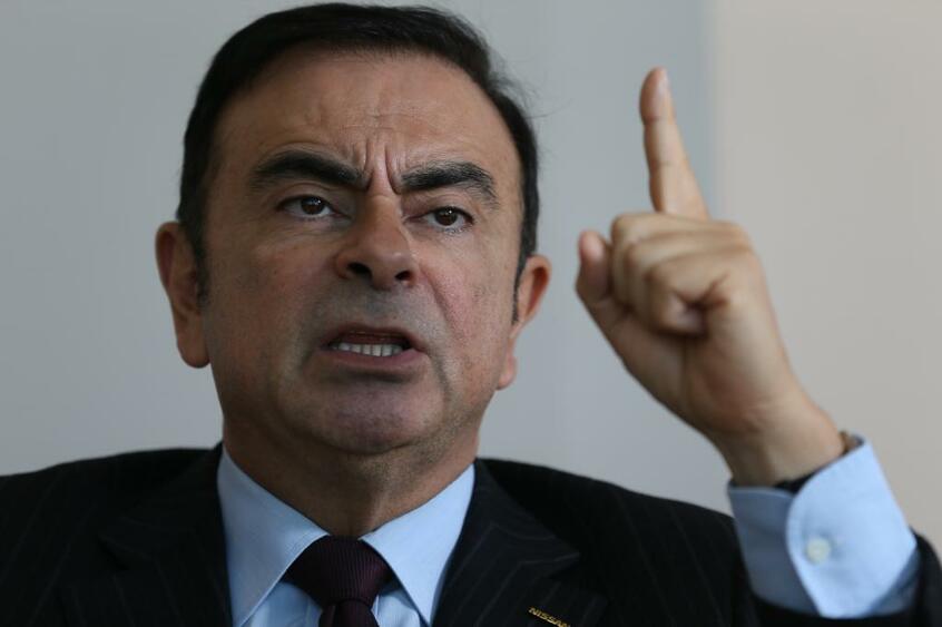 特別背任の疑いで再逮捕されたカルロス・ゴーン日産自動車前会長(ｃ）朝日新聞社
