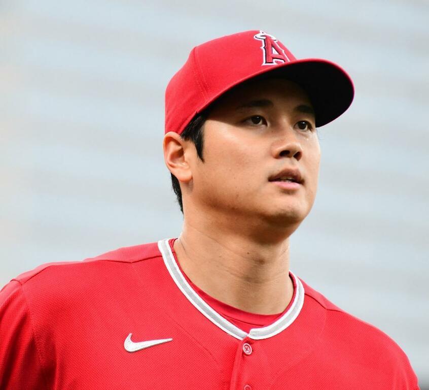 エンゼルスの大谷翔平(ロイター/アフロ)