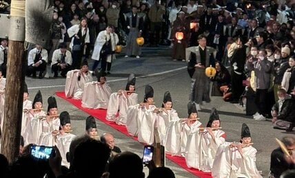 平安絵巻の祭りで「タイムスリップ」した野生のトーコ　昔と未来がある不思議な町・神岡で心を震わせた夜　武内陶子