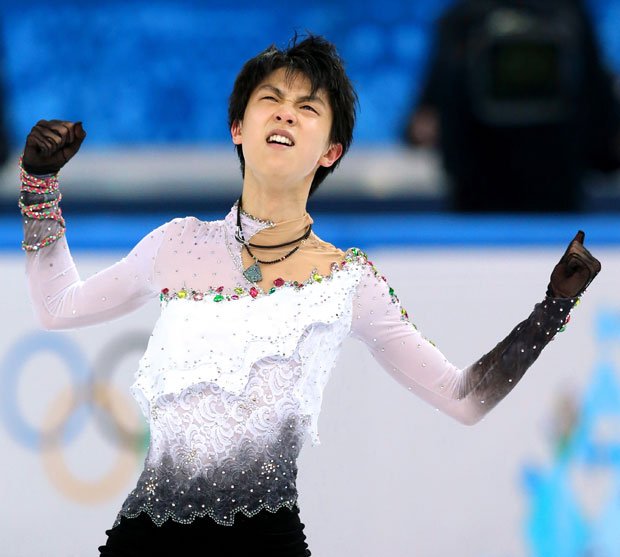 羽生結弦選手　（c）朝日新聞社　＠＠写禁