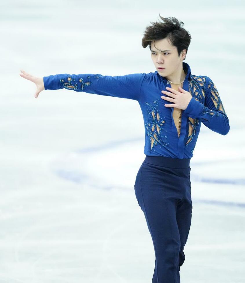 宇野昌磨(うの・しょうま)/平昌五輪銀メダル。昨季の世界選手権はフリーで巻き返し総合4位。今季GPシリーズはアメリカ大会とNHK杯に出場予定 (c)朝日新聞社