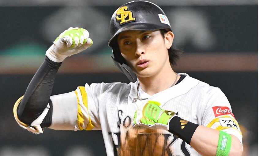 ソフトバンクの周東(日刊スポーツ)