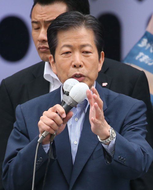 公明党の山口代表　（ｃ）朝日新聞社