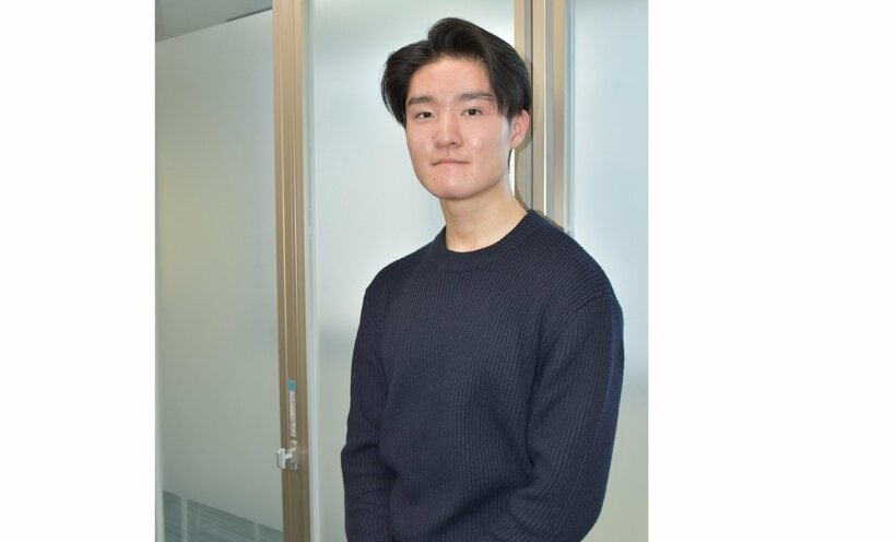 しみず・ゆうご／趣味は筋トレ。好きなこと、関心があることなら自身を追い込むのをいとわない性格。いい体をつくりたいと本気で取り組み、週に3、4日ジムに通う