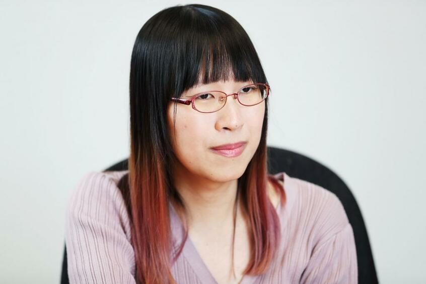 李琴峰さん(撮影/加藤夏子)